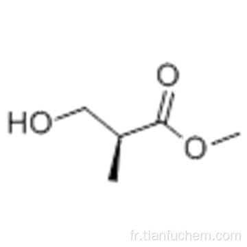 MÉTHYL (S) - (+) - 3-HYDROXY-2-MÉTHYLPROPIONATE CAS 80657-57-4